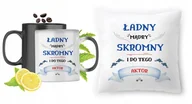 Gadżety dla niej i dla niego - Dla Aktora Zestaw Kubek Magiczny + Poduszka z Nadrukiem ze Zdjęciem - miniaturka - grafika 1