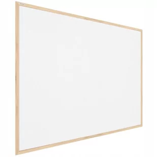 Tablica korkowa biały kolor korka (rama drewniana) 100x80 cm - Tablice i flipcharty - miniaturka - grafika 2