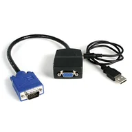 Rozgałęźniki - StarTech ST122LE rozgałęziacz telewizyjny VGA 2x VGA - miniaturka - grafika 1