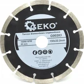 Tarcze do pił - Geko Tarcza diamentowa segmentowa 150mmx22,2mm 50 - miniaturka - grafika 1
