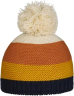 Czapki damskie - Czapka z Pomponem Four Colours, ciemnoniebieski, 49-51 cm - miniaturka - grafika 1