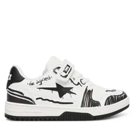 Buty dla chłopców - Sneakersy Primigi AVANT 1460222 Biały - miniaturka - grafika 1