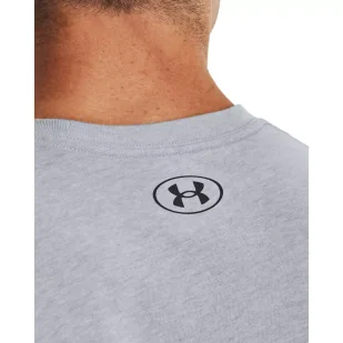 Koszulka męska Under Armour BASKETBALL BRANDED WORDMARK SS - Koszulki sportowe męskie - miniaturka - grafika 4