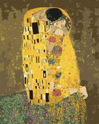 Malowanie po numerach - Malowanie po numerach - Pocałunek 2, Gustav Klimt - miniaturka - grafika 1