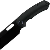 Scyzoryki - Kunwu Primo Satin DLC VANCRON Raindrop TC4 Titanium PVD Czarna rękojeść K710T-R1D - miniaturka - grafika 1