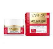 Kremy do twarzy - Eveline Cosmetics, Lift Booster Collagen silnie ujędrniający krem-wypełniacz zmarszczek 50+ 50ml - miniaturka - grafika 1