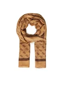 Apaszki i szaliki damskie - Guess Szal AW5341 POL03 Brązowy - miniaturka - grafika 1