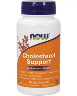 Cholesterol Support - Czosnek + Guggul + Guma Guar (90 kaps.) - Suplementy naturalne - miniaturka - grafika 1