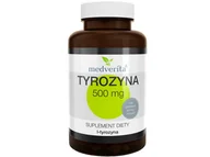Aminokwasy - Medverita MEDVERITA, Tyrozyna, 500 mg, 50 kapsułek - miniaturka - grafika 1