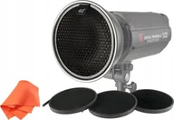 Inne akcesoria studyjne - Jinbei Plastry miodu Jinbei 10°, 20°, 30°, 40° do czaszy 17cm - miniaturka - grafika 1