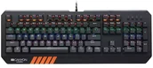 Klawiatury - CANYON keyboard Hazard GK-6 RGB US/RU Wired Black CND-SKB6-RU - miniaturka - grafika 1