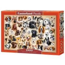 Castorland Puzzle 1500 Kolaż z psami C-151943-2 -