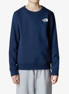 Bluzy sportowe męskie - Bluza dziecięca The North Face Redbox Regular Crew - summit navy - miniaturka - grafika 1