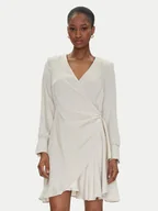 Sukienki - Rinascimento Sukienka koktajlowa CFC0122677003 Beżowy Regular Fit - miniaturka - grafika 1