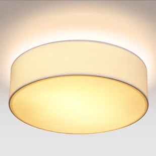 Lampa sufitowa Biały Tkanina Ø38cm - Lampy sufitowe - miniaturka - grafika 1