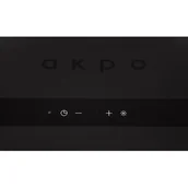 Okapy kuchenne - Okap Akpo WK-9 Crystal Royal Czarny 459.4m3/h 70dB Klasa C - miniaturka - grafika 1