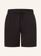 Spodenki damskie - Nike Szorty Dresowe schwarz - miniaturka - grafika 1