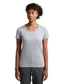 Koszulki sportowe damskie - Haglöfs Koszulka turystyczna "Ridge" w kolorze szarym - miniaturka - grafika 1