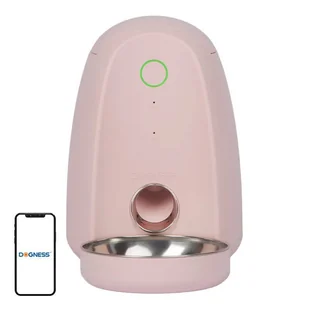 Inteligentny dozownik karmy z plastikową miską WIFI mini Dogness (różowy)) Dogness - Miski dla psów - miniaturka - grafika 1