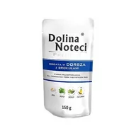 Mokra karma dla psów - DOLINA NOTECI Premium Dorsz z Brokułami 150 g - miniaturka - grafika 1