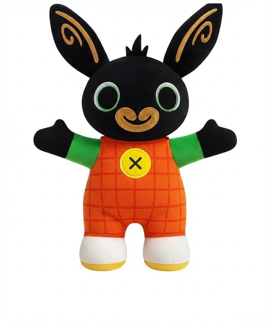 DUŻY PLUSZOWY KRÓLIK BING 40CM MASKOTKA PRZYTULANKA DLA DZIECI