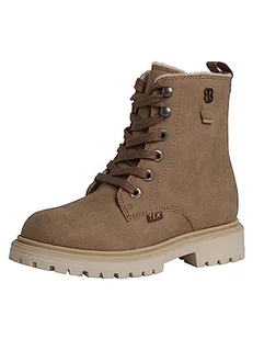 s.Oliver [Juniors 5-45207-41 Botki, Taupe, 32 EU, szarobrązowy, 32 EU - Botki damskie - miniaturka - grafika 1