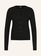 Swetry damskie - Boss Kardigan Fonami schwarz - BOSS - miniaturka - grafika 1