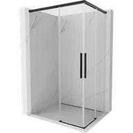 Kabiny prysznicowe - Mexen Rox Duo kabina prysznicowa rozsuwana 110 x 85 cm, transparent, czarna - 8C2D-110-085-70-00 - miniaturka - grafika 1