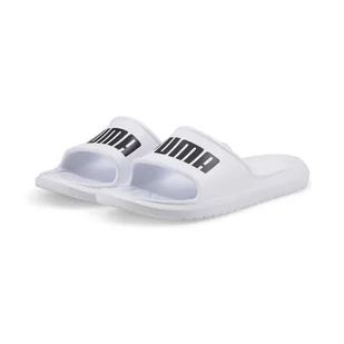 Męskie Klapki PUMA DIVECAT V2 LITE 37482304 – Biały - Klapki i japonki męskie - miniaturka - grafika 1
