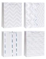 Opakowania i torebki na prezenty - Torebka ozdobna 31x42x12cm hot-stamp mix Rozette - artykuł papierniczy - miniaturka - grafika 1