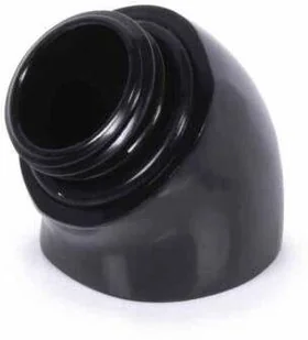 Alphacool 45 stopni G1/4 cala męski do G1/4 cala żeński czarny - Chłodzenie wodne - miniaturka - grafika 1