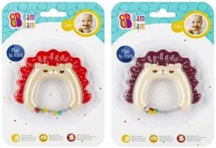 Grzechotka jeżyk mix BAM BAM - BAM BAM - Grzechotki dla dzieci - miniaturka - grafika 1