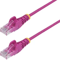 Kable miedziane - StarTech N6PAT100CMPKS kabel sieciowy Różowy 1 m Cat6 U/UTP UTP - miniaturka - grafika 1