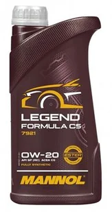 MANNOL 7921 LEGEND FORMULA 0W20 C5 SP 1L - Oleje silnikowe - miniaturka - grafika 1