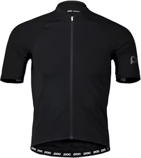 Koszulki rowerowe - POC Aero-Lite Road Koszulka rowerowa z zamkiem błyskawicznym Mężczyźni, czarny M 2022 Koszulki kolarskie - grafika 1