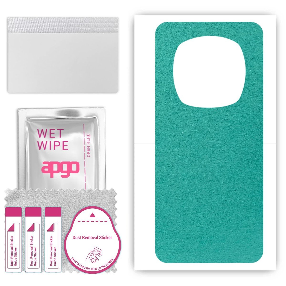 Folia naklejka skórka strukturalna na TYŁ Zamsz do Honor Magic6 - Zamsz Miętowy - apgo SKINS