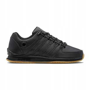 Sneakersy skórzane K-Swiss Rinzler 01235-050-M Sportowe Tenisówki Klasyczne - Sneakersy męskie Sneakersy skórzane K-Swiss Rinzler 01235-050-M Sportowe Tenisówki Klasyczne - Sneakersy męskie - miniaturka - grafika 1