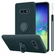 Etui i futerały do telefonów - Pokrowiec Do Samsung Galaxy S10e w LIQUID ZIELONY Etui TPU Obudowa Ochronny Case Cover Plecki Cadorabo - miniaturka - grafika 1