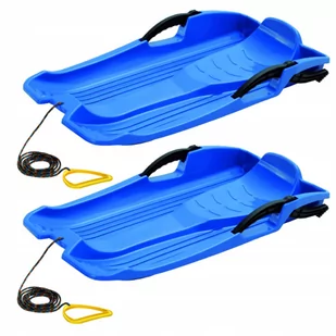 2x Sanki, Ślizg Bobslej HORNET z hamulcami Sanie - Sanki i ślizgacze - miniaturka - grafika 1