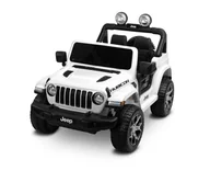 Pojazdy elektryczne dla dzieci - Toyz, Pojazd na akumulator, Jeep Rubicon, Biały - miniaturka - grafika 1
