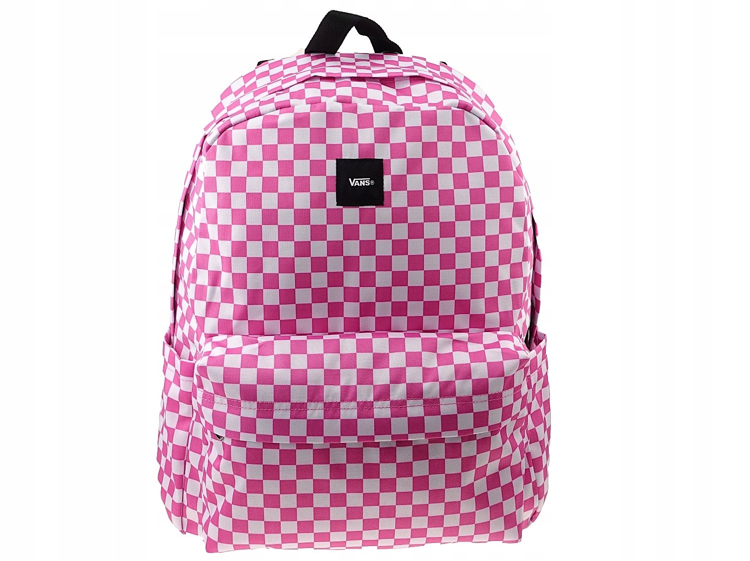 Plecak Vans szkolny Old Skool Check VN000H4XFRQ róż kratka