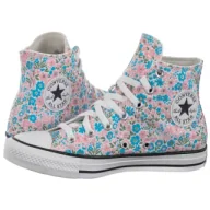 Trampki damskie - Trampki CTAS Hi White/Gnarly Blue A14980C (CO782-a) Converse - miniaturka - grafika 1