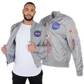 Odzież taktyczna i umundurowanie - Kurtka Dwustronna Alpha Industries MA-1 TT NASA Reversible II 186101  31 - Srebrna - miniaturka - grafika 1