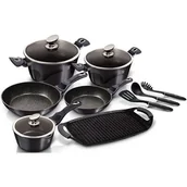 Zestawy garnków i patelni - Berlinger Haus Lumarko Berlingerhaus Bh-6911 Carbon Pro BH-6911 Kinghoff - miniaturka - grafika 1