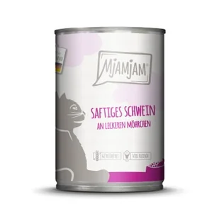 MjAMjAM mokra karma dla kota dorosłego 6x400 g Wieprzowina i marchewka - Mokra karma dla kotów - miniaturka - grafika 1