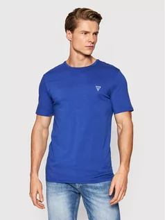 Koszulki męskie - GUESS T-Shirt U94M09 K6YW1 Granatowy Regular Fit - grafika 1