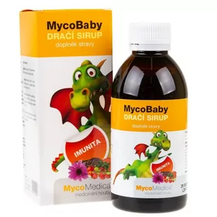 MycoMedica MycoMedica MycoBaby syrop smoka - 200 ml - Suplementy naturalne - miniaturka - grafika 1