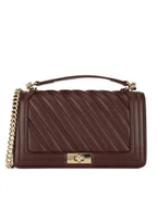 Torebki damskie - Badura Torebka TYL00495 Brązowy - miniaturka - grafika 1