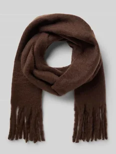 Szal z długimi frędzlami model ‘NIKITA’ - Apaszki i szaliki damskie - miniaturka - grafika 1