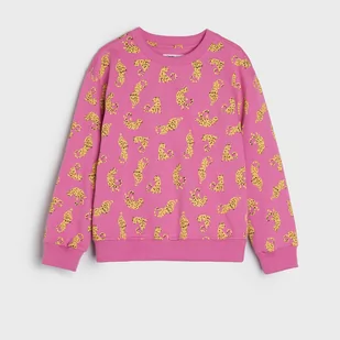 Sinsay - Bluza - Różowy - Swetry dla dziewczynek - miniaturka - grafika 1